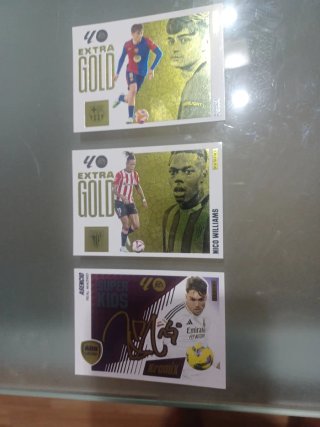Lote cromos especiales liga 2025/26 Panini