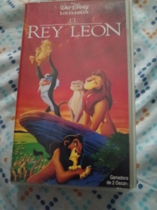 Cinta VHS 1 parte Rey león ,en perfecto estado