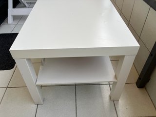 MESA DE CENTRO MODELO LACK COLOR BLANCO