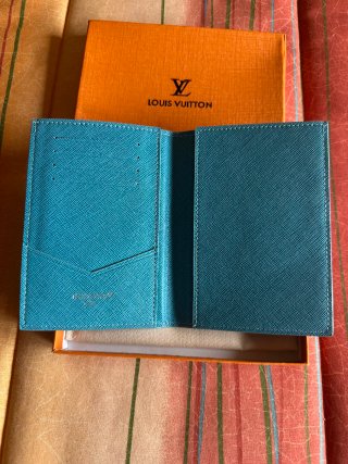 Funda Pasaporte LV Azul