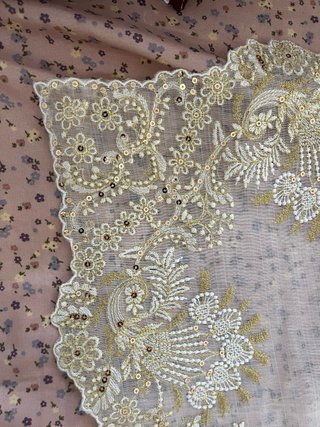 Juego de manteletas para traje de fallera
