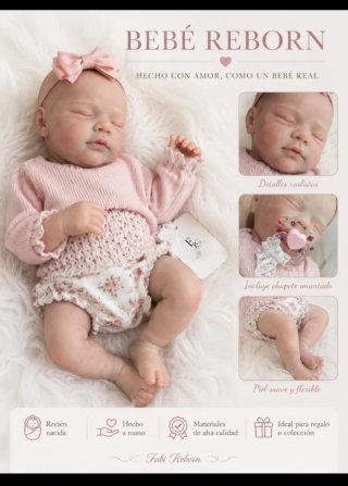 Bebes reborn echoas a mano