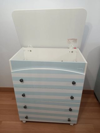 Mueble cambiador bañera