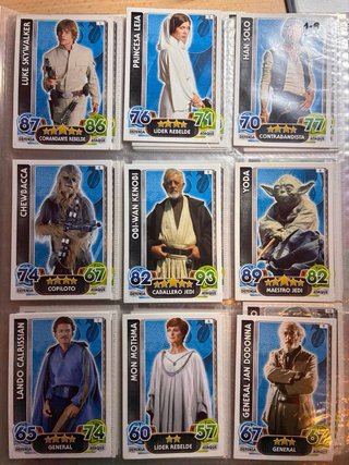 Album de cartas Star Wars
