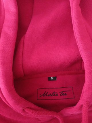 Sudadera Mister Tee "Pray" - Rojo - Talla M