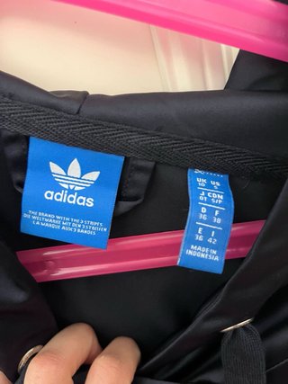 Sudadera adidas Originals Trefoil Satinada - Azul