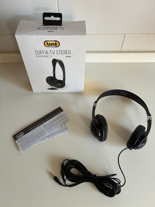 Auriculares Trevi HTV 636 TV Negro