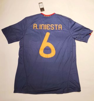 Camiseta España Iniesta 2010 (S)