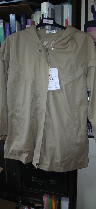 Chaquetón beige 2xl