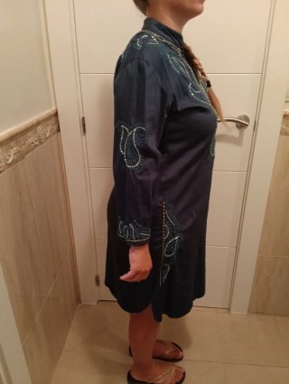Traje tipo kaftan