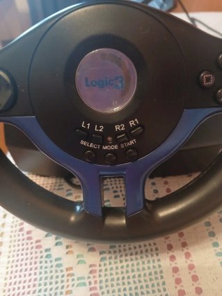 Volante para juegos Conducción PS1 y PS2