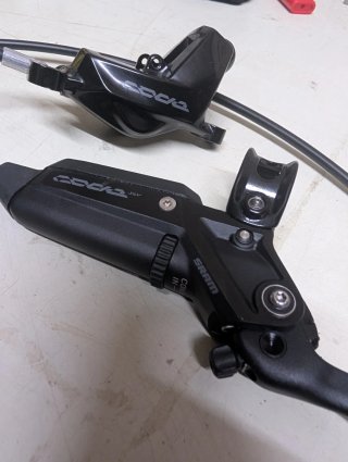 Frenos Sram Code SLV con discos