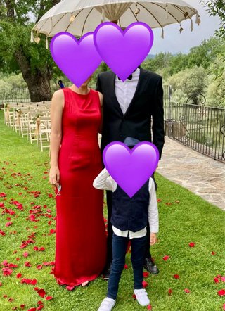 Vestido de fiesta rojo