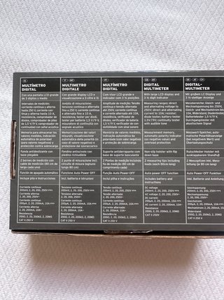 Multímetro Digital Powerfix Profi+ PDM 250 A2