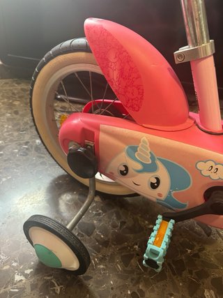 Bicicleta infantil rosa Decathlon