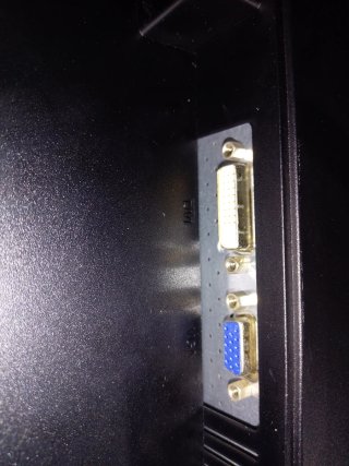 Pantalla HP 20 Negro