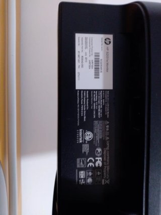 Pantalla HP 20 Negro