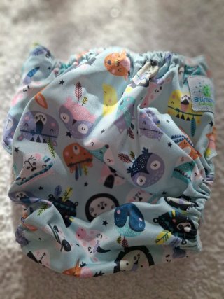 Pañales tela rellenable Blümchen