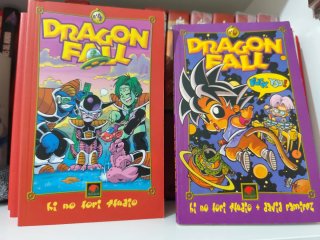 Dragon Fall 9 tomos (0-8) buen estado parodia DB