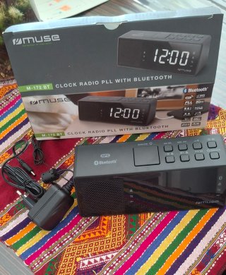 Radio despertador nuevo