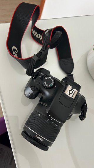 Canon eos 1100d + objetivo 18-55mm