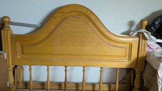 Cama 105 Pino Macizo