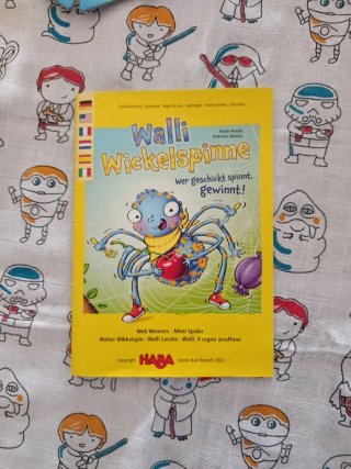 Juego de mesa Walli la araña HABA
