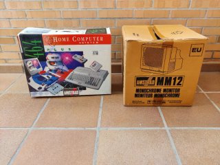 Amstrad PC 464 Plus + Monitor MM12
