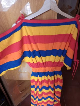 Vestito a righe - Vintage