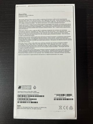 iPhone 14 Plus blu 128gb