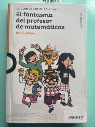 Libro "El fantasma del profesor de matemáticas".