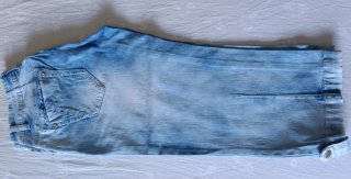 Pantalón 3/4 azul