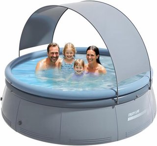 Piscina inflable con techo 3m