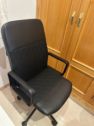 silla escritorio negra