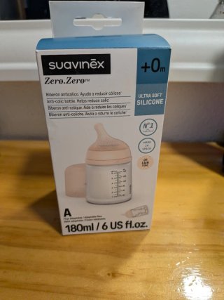 Biberón anticólico Suavinex Zero.Zero ¡NUEVO!