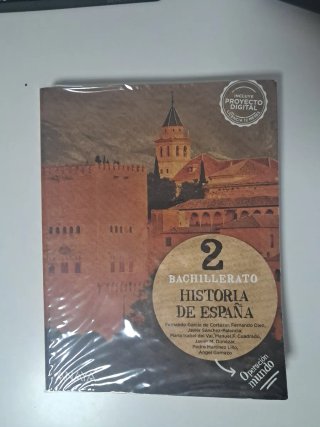 Un libro Historia de España segundo de bachillerat