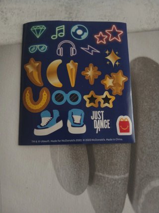 Juego / Coleccionable de Just Dance de la promoció