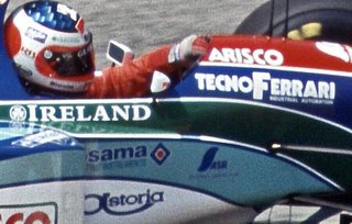 Stampa foto F1 Jordan 194 Barrichello Imola 21x29