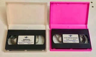 Películas antiguas de colección VHS de Barbie.