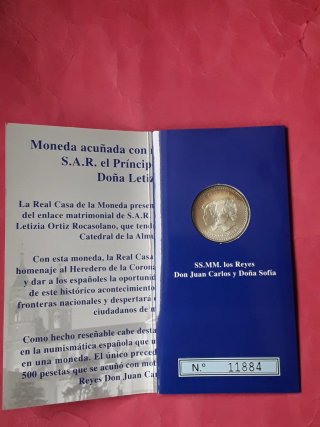 CARTERA 12 EUROS 2004 BODA REAL FELIPE Y LETIZIA