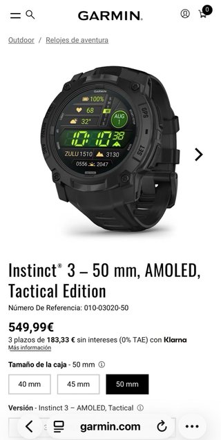 garmin instinct tactical 3x