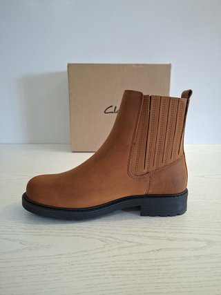 Clarks Orinoco2 Mid, botines Chelsea talla 37.5