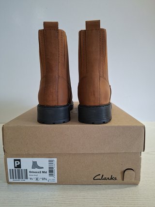 Clarks Orinoco2 Mid, botines Chelsea talla 37.5