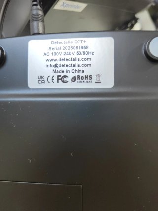 Detector de metal D7T+
