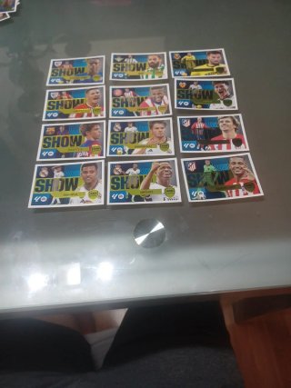 Lote cromos "SHOW" LIGA ESTE 2024/25