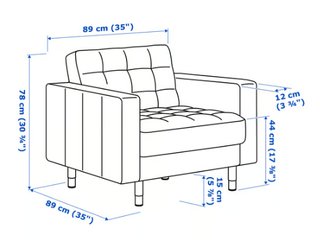 2 Butaques Landskrona Ikea