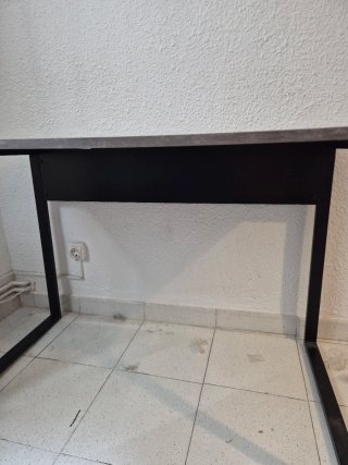 Tavolo da scrivania INNA colore cemento 110x60 cm