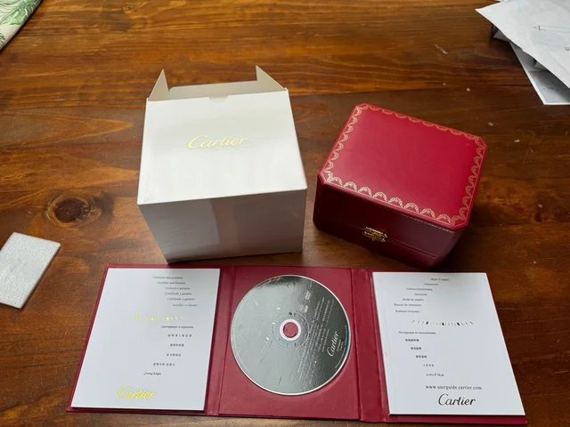 Caja Cartier Blanca