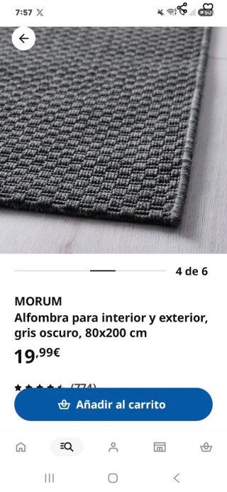 Alfombra interior exterior