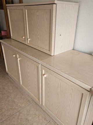 Mueble tv y mueble pared